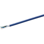 Cable de señal móvil de alta flexibilidad de diámetro pequeño de 300 V - blindado, cubierta de PVC, serie UL, NA3HRSB