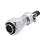 Metal Bayonet Waterproof Connectors · MWB Series, Straight Plug