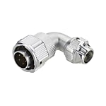 Metal Bayonet Waterproof Connectors · MWB Series, Angle Plug