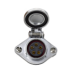 Resin Bayonet Connectors · MBC Series, Panel Mount Socket