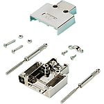 Conectores rectangulares - D-sub, blindaje EMI, cubierta de resina