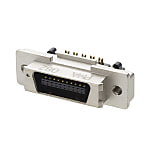 PCR Half Pitch Male Press-fit/Panel Mountable Connector