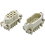 Conectores rectangulares - Han, modelo D, terminales de crimpado, impermeables