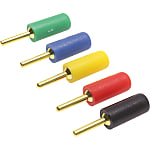 ø2 mm Pin Plug (chapado en oro)