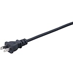 AC Cord, Fixed Length (PSE), Single-Side Cut-Off Plug, Rated Voltage (V): 125