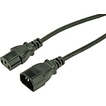 AC Cord - Double Ended, PSE, IEC C13 Socket