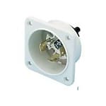 【アメリカン電機】産業用引掛形コンセント　インレット（フランジタイプ）