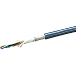100 V Maximum Mobile Signal Cable -  Shielded, PUR Sheath, NAURSB Series