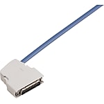 IEEE1284ハーフピッチ（MDR）コネクタ付ケーブル EMI対策アングル (3Mコネクタ使用)