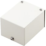 Caja de interruptores de tamaño mediano de acero con embalaje, unidad individual W70 x H55