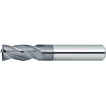 XAL係列硬質合金方形立銑刀，4槽/2D槽長度(短)型號