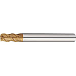 TSC Series Carbide Composite Radius End Mill, for High-Feed Machining, 3-Flute, 45° Spiral/Short Model