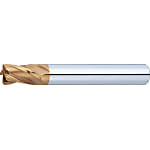 TSC Series Carbide Radius End Mill For Shrink Fit Holder Radius Accuracy ±5µm/4 Flutes/Stub Type