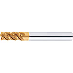 TSC係列硬質合金粗銑端銑刀，45°螺旋/細節距/短型