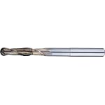 Diamond Coated Carbide Ball End Mill for Graphite Machining, 2-Flute