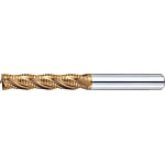 AS Coated High-Speed Steel Roughing End Mill, Long, Center Cut