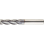 TiCN Coated Powdered High-Speed Steel Square End Mill, 4-Flute, Regular