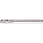 高速鋼粗球立銑刀，四槽/常規/無塗層型(MISUMI)