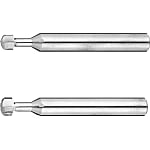 Carbide T-Slot Cutter, 2-Flute / 4-Flute, Bottom Radius, Back Corner Angle
