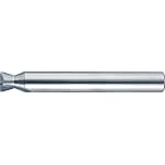 Carbide Straight Edge Inverted Taper End Mill, 2-flute / Inverted Taper (Radius)