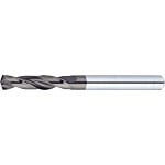 Carbide Solid Drill Bits - Straight Shank, High-Speed/High-Feed Machining Drill, TiAlN Coated, Stub, Regular