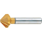 TiN Coated High-Speed Steel Countersink / 3-Flute / 90°