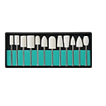 フェルト軸付ホイールセット　軸径3mm