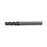 XAL Series Carbide Multi-functional Square End Mill 3-Flute / 45° Torsion / SR Blade Length
