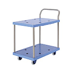 Compact Resin Noiseless 2-Stage Platform Truck
