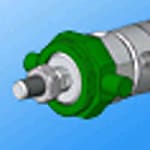 CMK2・CMA2・CKV2・JSK2・JSM2用金具 トラニオン