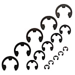E形止め輪（Eリング） JIS規格 ばね用鋼
