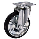 中荷重用キャスター J型旋回金具（サイズ250mm～300mm）