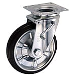 中荷重用キャスター 旋回 （ダブルストッパー付） JBtype サイズ250mm