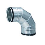 F-Ring スパイラルダクト継手 90°セクションベンド