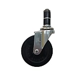 Insert Type Casters With Soft Anti-Static Rubber And Bearings