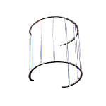 Aluminum AS Ladder Fall-Down Prevention Safety Basket / Up-Down Prevention Plate.