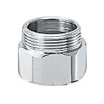 水栓パイプ用アダプター 黄銅