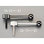 M10x30mm [スチール製 ]雄ねじフラットテンションレバー