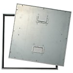 ダイケン 床点検口アンダーハッチ 450×450（樹脂タイル、クッションフロア仕上げ）