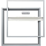 ダイケン ホーム床点検口 600×600 気密タイプ 21mmフロア用 シルバー