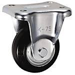 中荷重用キャスター 固定 Ktype サイズ75mm （金具のみ車輪なし）