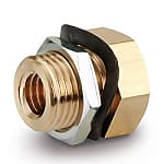 ミニチュア管継手 Mシリーズ 隔壁ユニオン M-5E