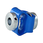 Double loop couplings / grub screw clamping / loop: PU / body: steel, stainless steel / DKPS, DKPSX / ABP Antriebstechnik