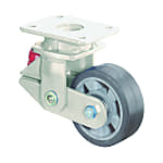 Spring mounted heavy duty Castors (T100)