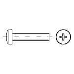 DIN 7985 Raised cheese head screws / Pozidriv cross recess Z, Phillips cross recess H / Not provided