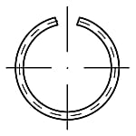 DIN 7993 Snap rings