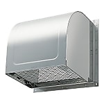 屋外換気口 ステンレス/木枠留め用/強制換気･深型タイプ KS-710SE