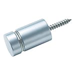 TRUSCO サインナット平丸 クロームメッキ φ12・16
