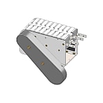Hinged Chain Conveyors / head drive station right / left without motor / EURO-flex 195