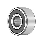 Angular contact ball bearings / double row / 33xx-BD-2HRS / lip seals on both sides / contact angle 30° / 33xx-BD-2HRS / similar to DIN 628-3 / FAG
